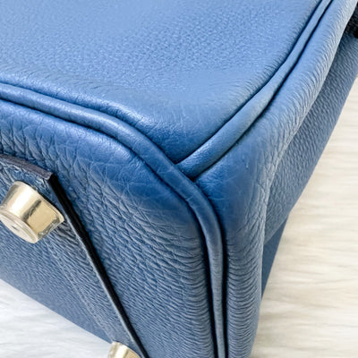 Hermes Birkin 30 in Bleu De Galice Togo Leather and GHW