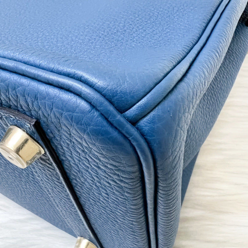Hermes Birkin 30 in Bleu De Galice Togo Leather and GHW