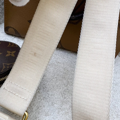 LV Onthego PM in Monogram and Reverse Monogram Canvas and GHW