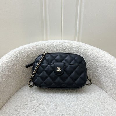 Chanel 24S Mini Camera Bag in Black Caviar and LGHW