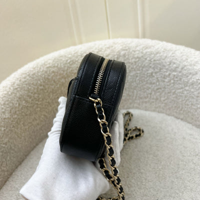 Chanel 24S Mini Camera Bag in Black Caviar and LGHW