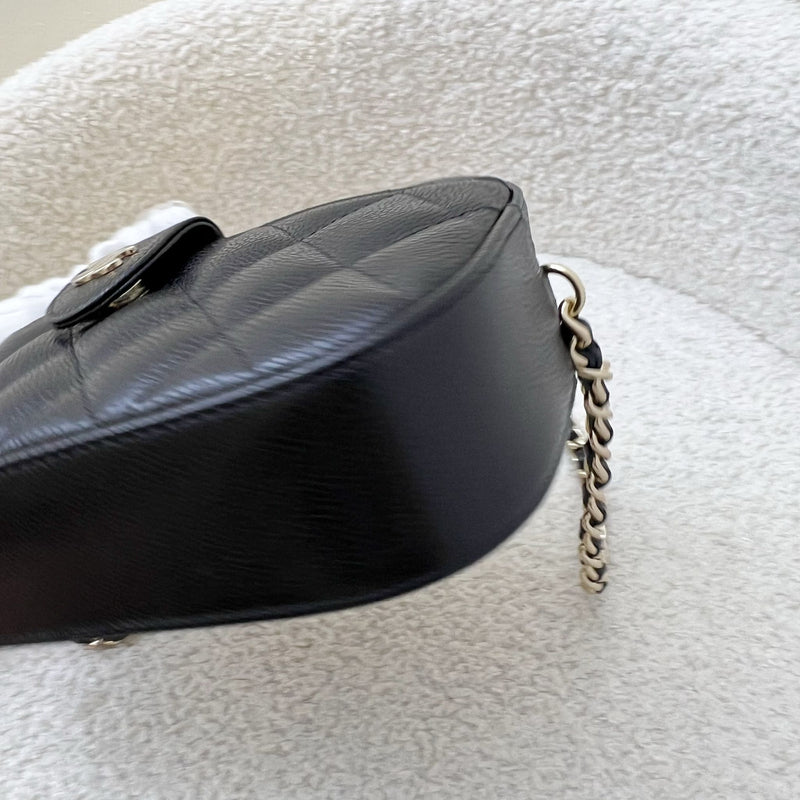 Chanel 24S Mini Camera Bag in Black Caviar and LGHW