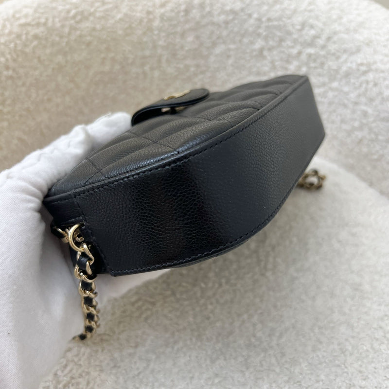 Chanel 24S Mini Camera Bag in Black Caviar and LGHW