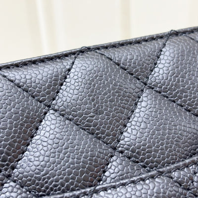 Chanel Grand Shopping Tote GST in Black Caviar and GHW