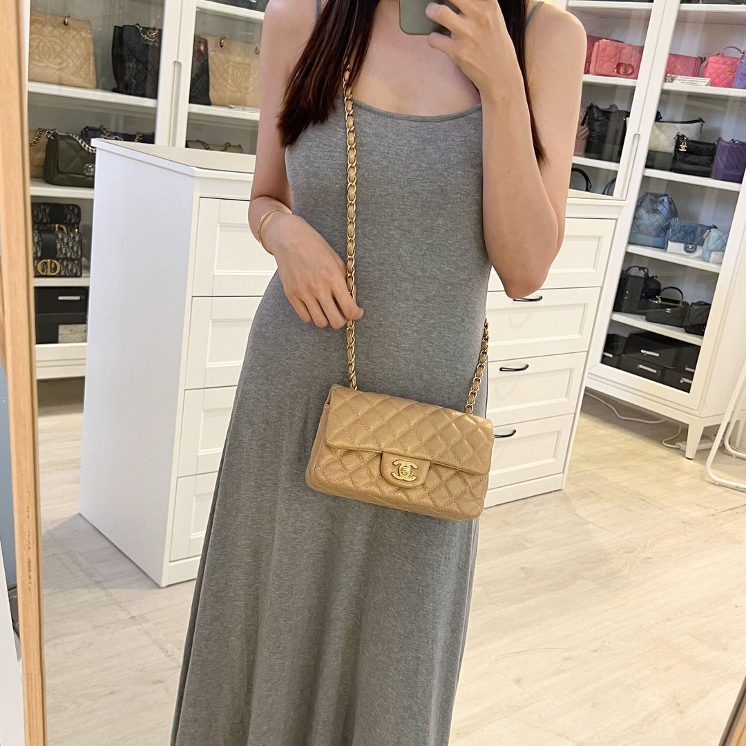 HOT Outfit Chanel Beige Flap Bag Outfit Beige Chanel Handbag