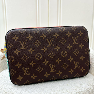 LV x Yayoi Kusama Néonoé MM in Monogram Canvas and GHW