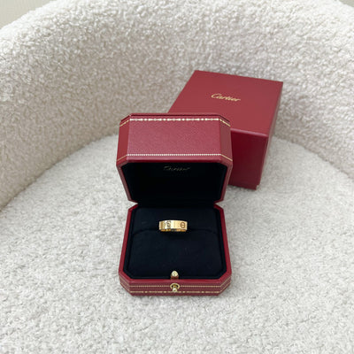 Cartier Love Ring in 18K Yellow Gold Sz 55