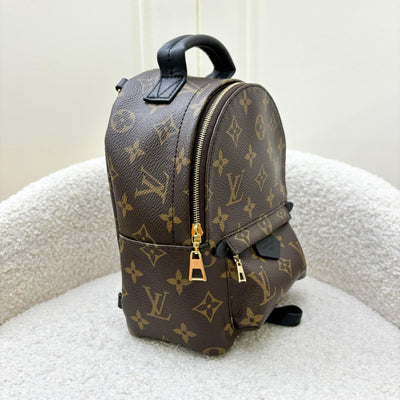 LV Palm Springs Mini Backpack in Monogram Canvas and GHW