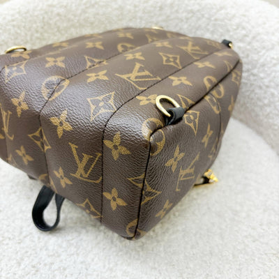 LV Palm Springs Mini Backpack in Monogram Canvas and GHW