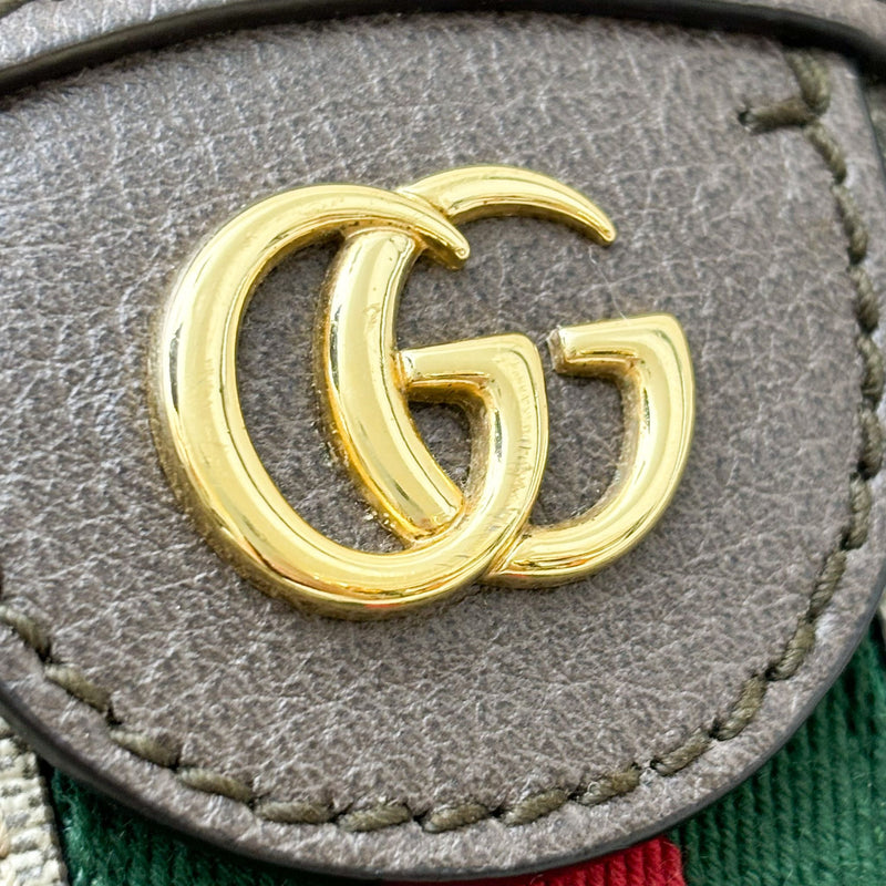 Gucci Ophidia Mini GG Round Shoulder Bag