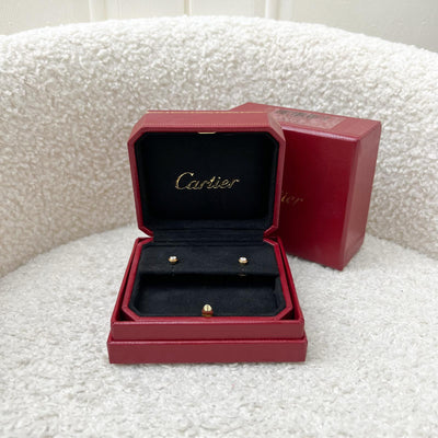 Cartier d'Amour Earrings, Medium Model in 18K Rose Gold with Diamonds Totalling 0.29ct