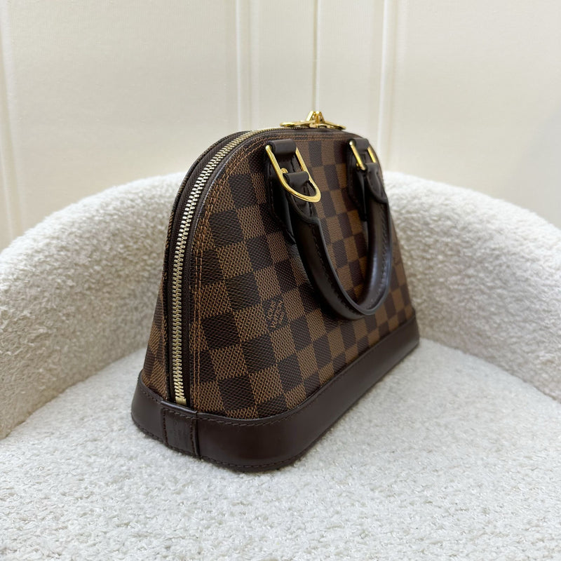 LV Alma BB in Damier Ebene Canvas and GHW