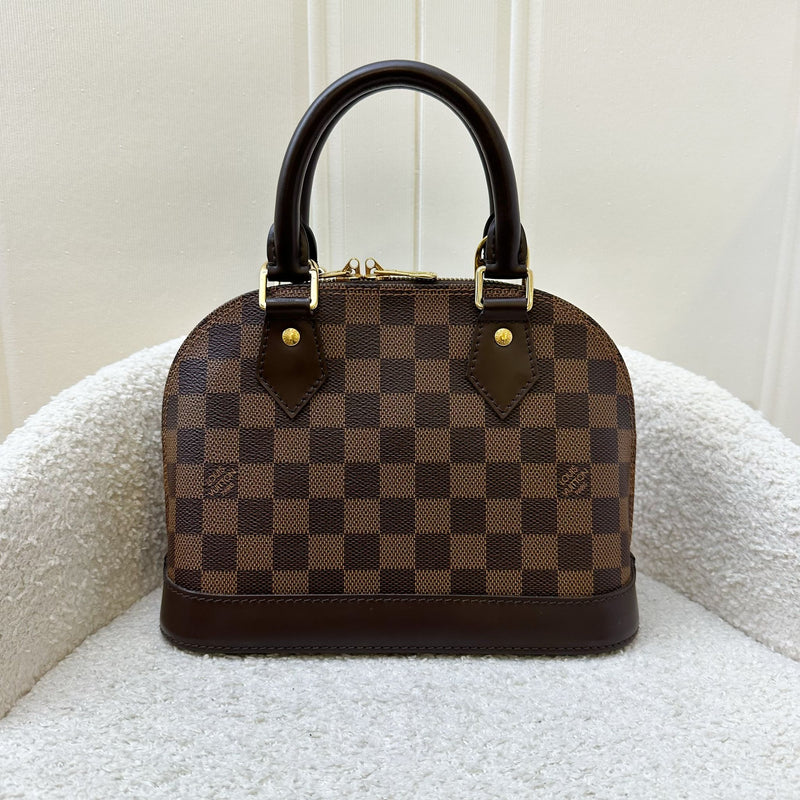 LV Alma BB in Damier Ebene Canvas and GHW