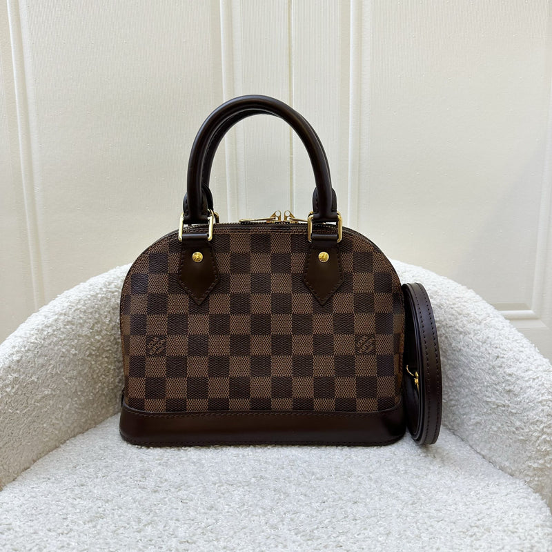 LV Alma BB in Damier Ebene Canvas and GHW