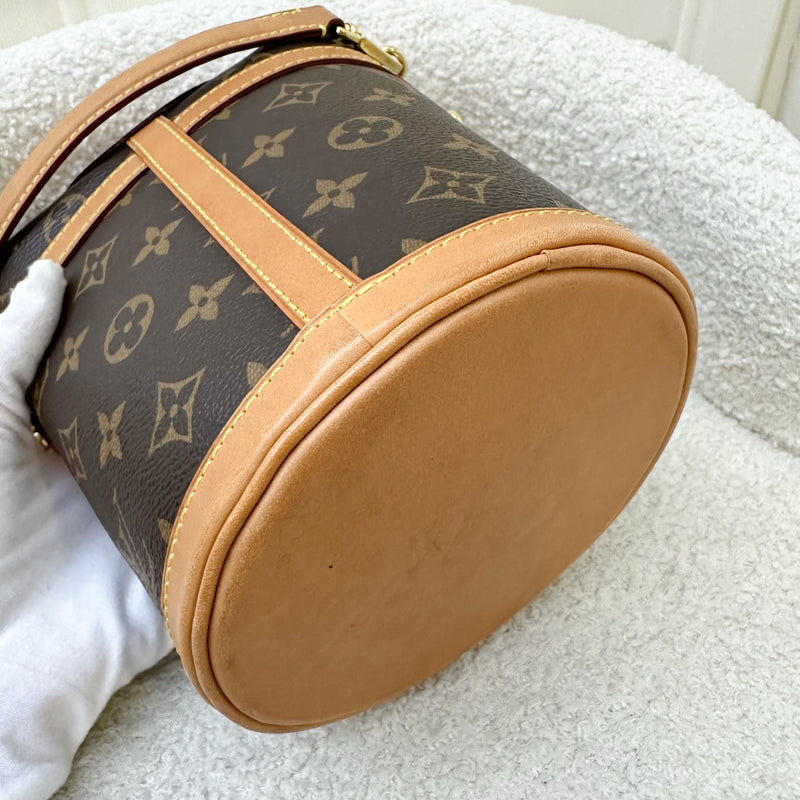 LV Duffle Top Handle Bag in Monogram Canvas and GHW