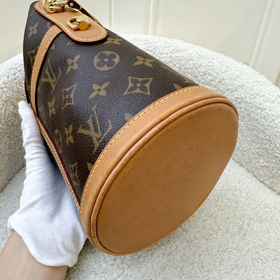 LV Duffle Top Handle Bag in Monogram Canvas and GHW