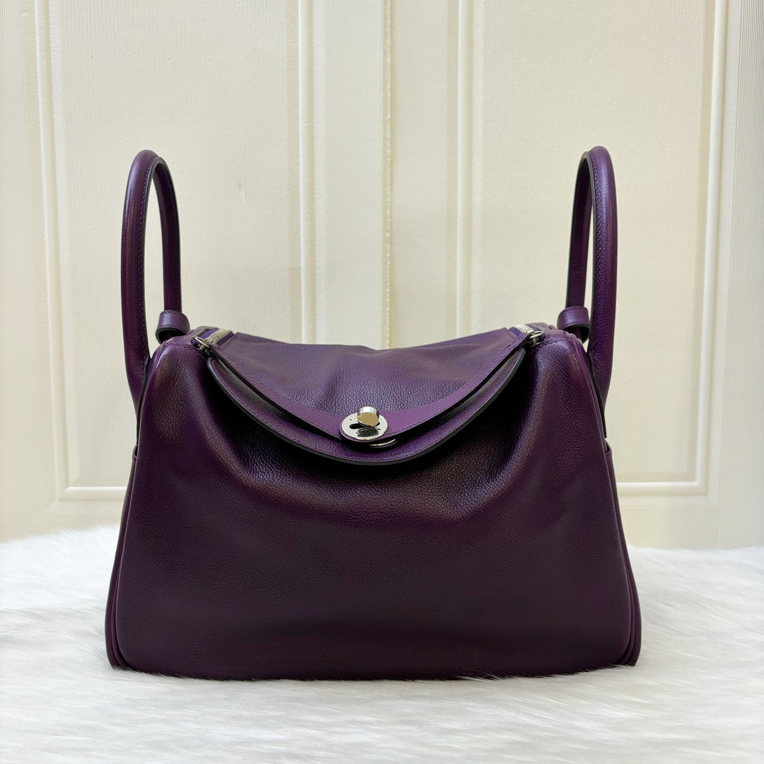 HERMES♡ドゥブルリヴァル Hermes Special Edition 21cm Blue Encre Allegretto Leather