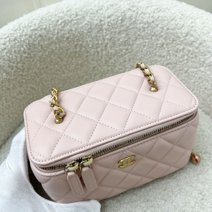Price Pink Chanel Vanity Bag Chanel Vanity Bag Price 2024 Chanel