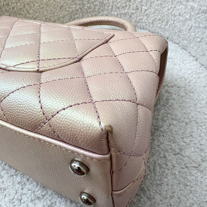 Rose Gold Unicorn Chanel Bag Chanel Small 24cm Coco Handle In 21K