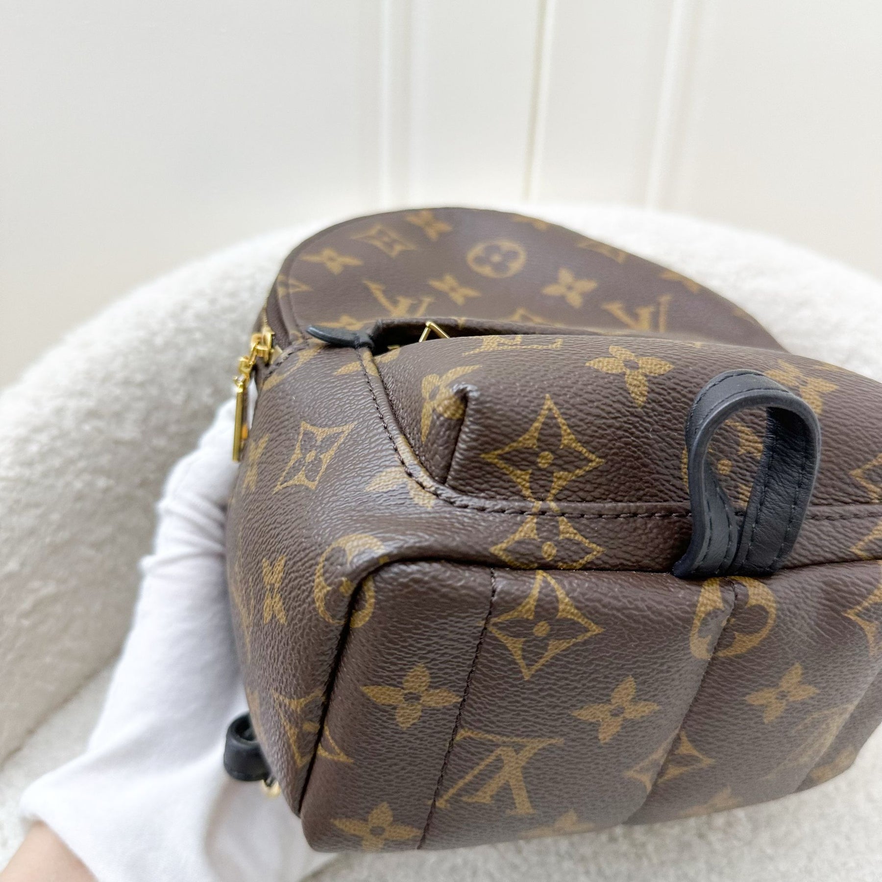 Palm Spring Brand LV Palm Springs Mini Backpack in Monogram Canvas and GHW – Brands Lover