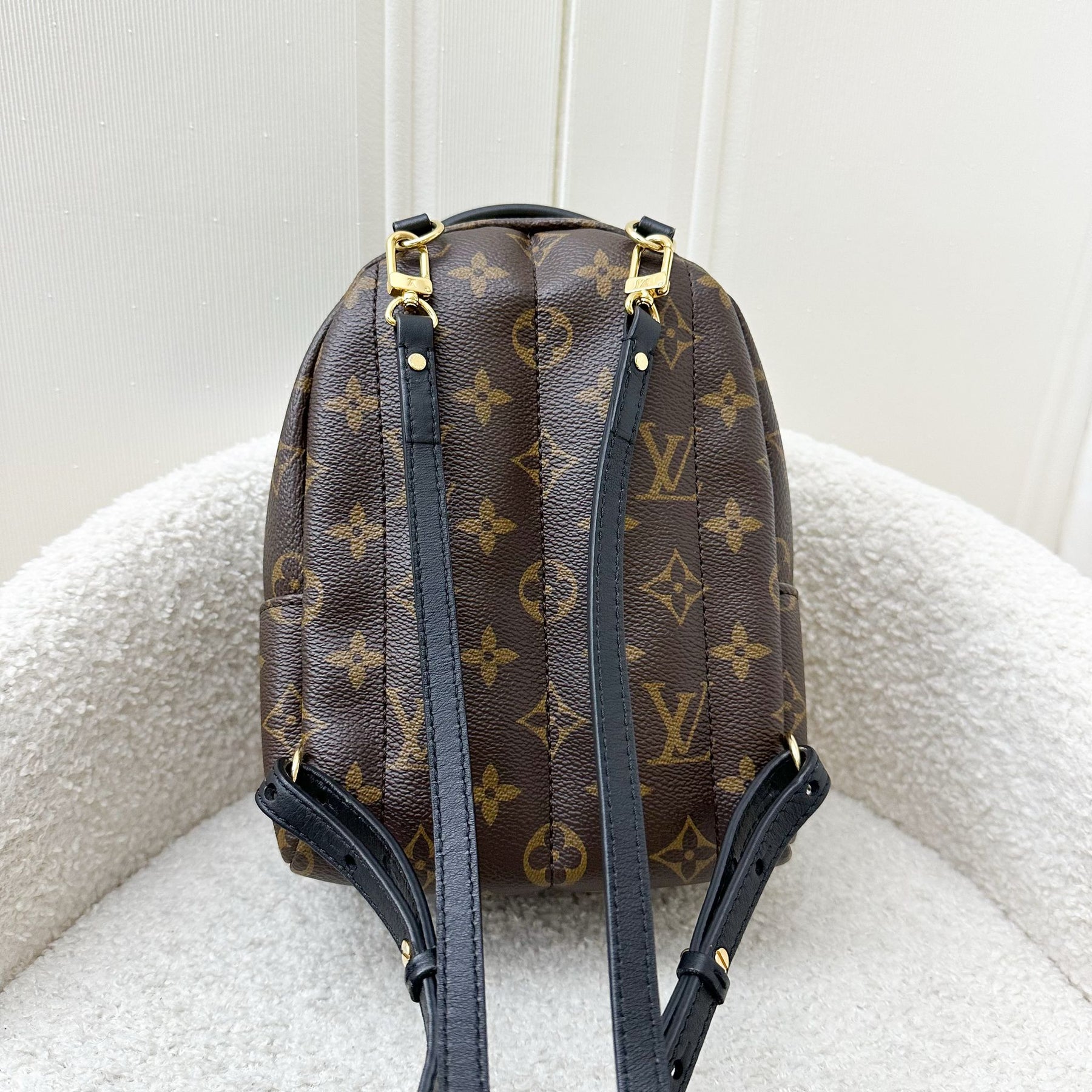 Palm Spring Brand LV Palm Springs Mini Backpack in Monogram Canvas and GHW – Brands Lover