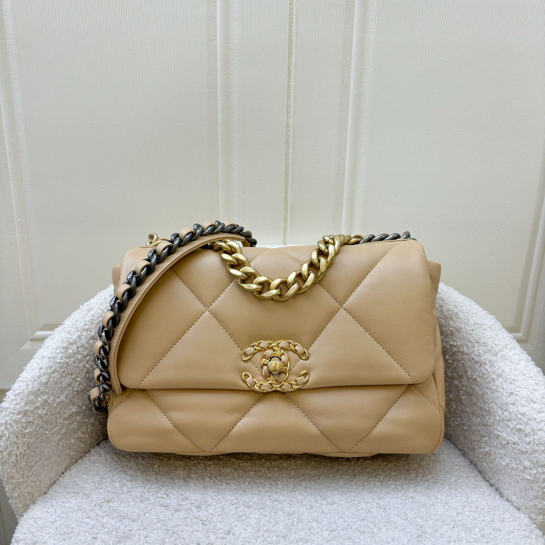 Bag Price Chanel 19 Flap Bag Gold Chanel 19 Small Flap In 22C