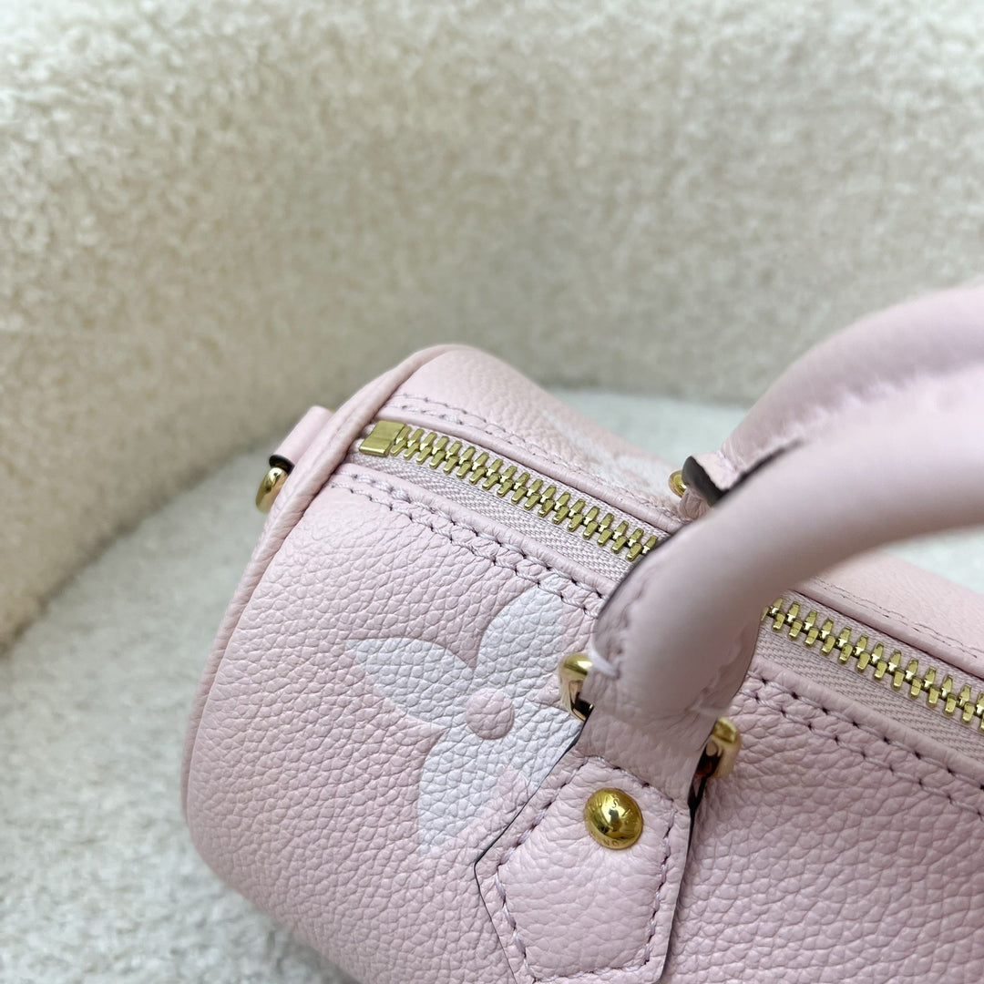 【限定品＊入手困難】LV Papillon BB バッグ【送料無料】 Louis Vuitton Pink Quilted Monogram Calfskin Bubblegram