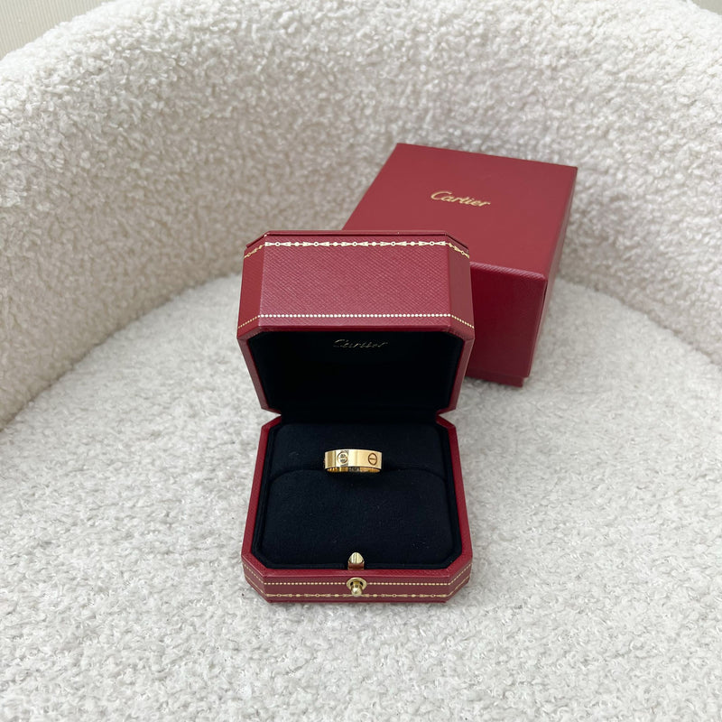 Cartier Love Wedding Band in 18K Yellow Gold Sz 54