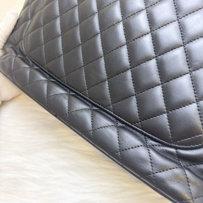 Chanel Cambon Tote in Black Lambskin and SHW