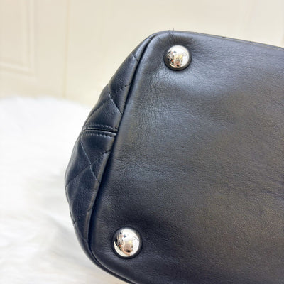 Chanel Cambon Tote in Black Lambskin and SHW