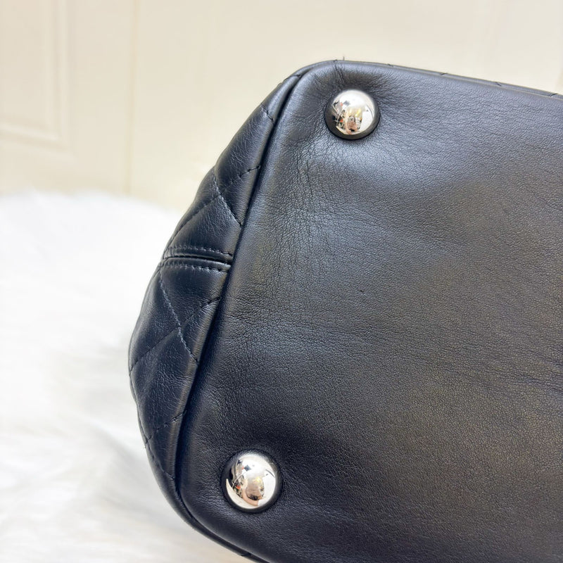 Chanel Cambon Tote in Black Lambskin and SHW