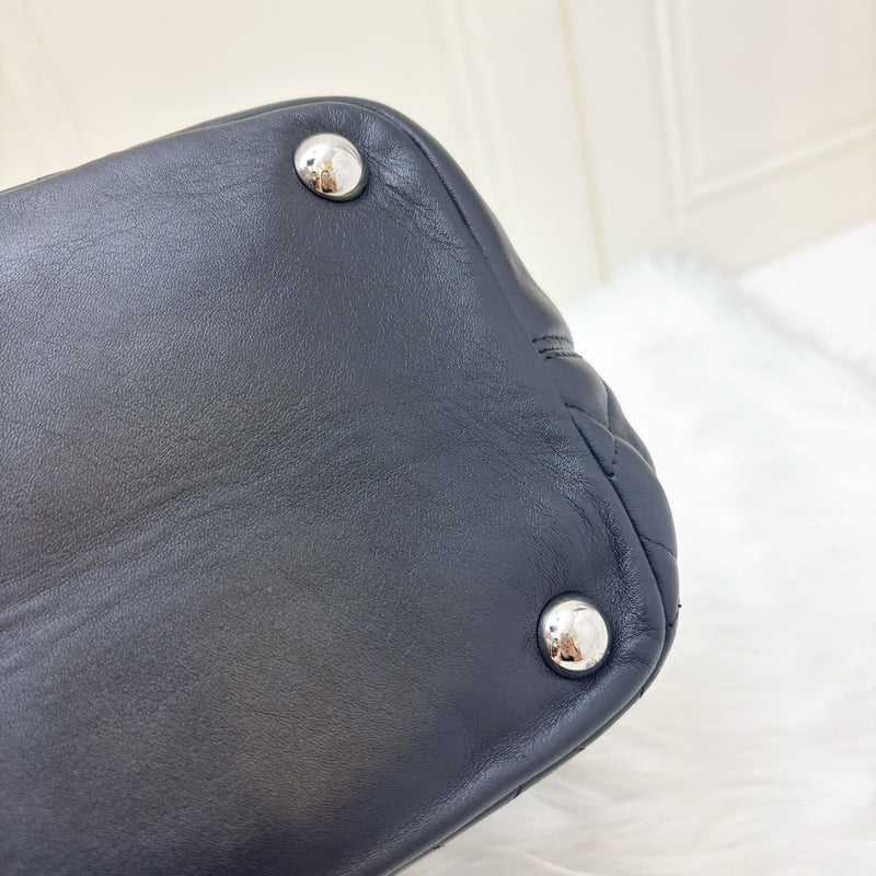 Chanel Cambon Tote in Black Lambskin and SHW