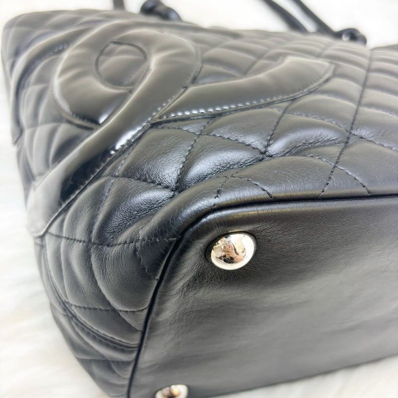 Chanel Cambon Tote in Black Lambskin and SHW