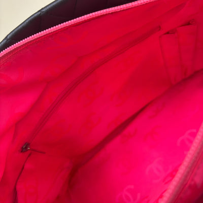 Chanel Cambon Tote in Black Lambskin and SHW