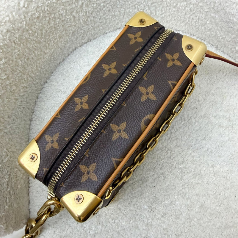 LV Mini Soft Trunk Bag in Monogram Canvas and GHW