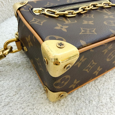LV Mini Soft Trunk Bag in Monogram Canvas and GHW