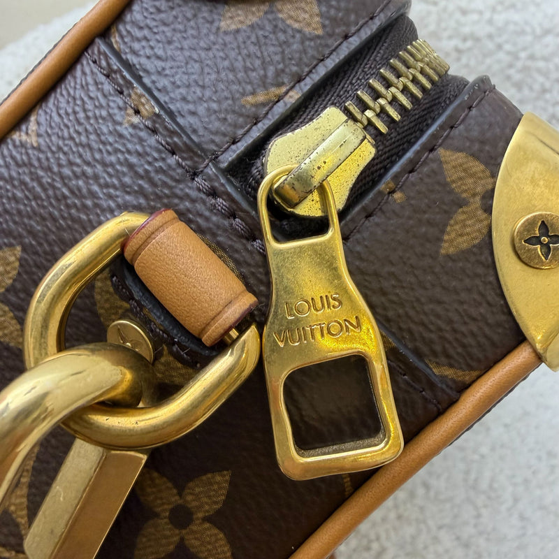 LV Mini Soft Trunk Bag in Monogram Canvas and GHW