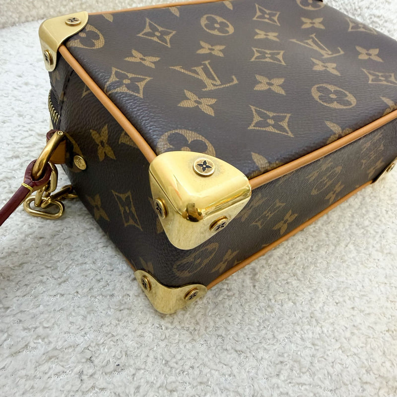 LV Mini Soft Trunk Bag in Monogram Canvas and GHW