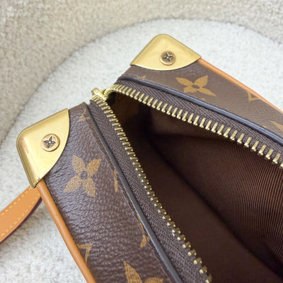 LV Mini Soft Trunk Bag in Monogram Canvas and GHW