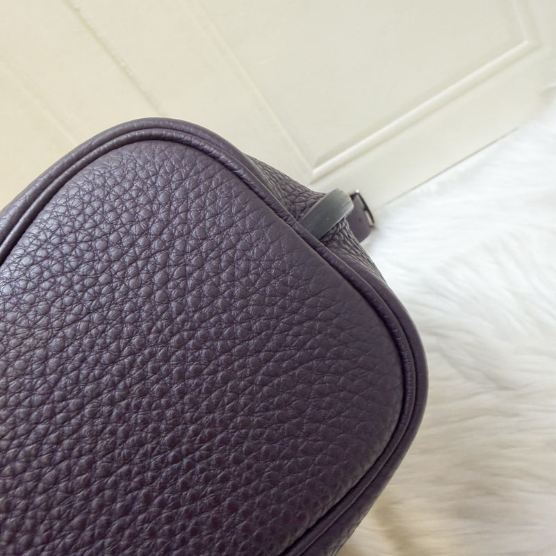 Hermes So Kelly 22 in Raisin Togo Leather and PHW