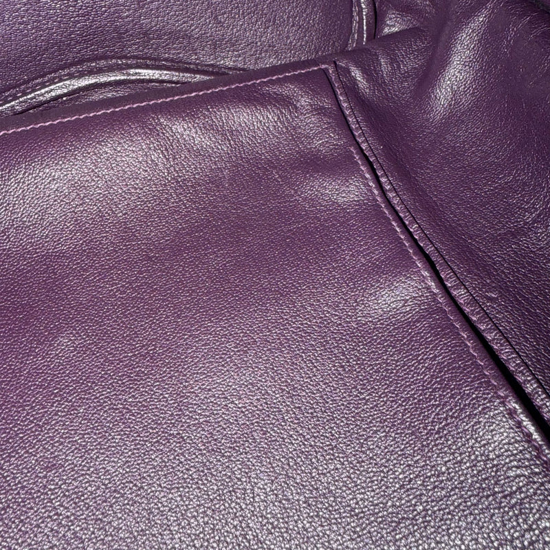 Hermes So Kelly 22 in Raisin Togo Leather and PHW