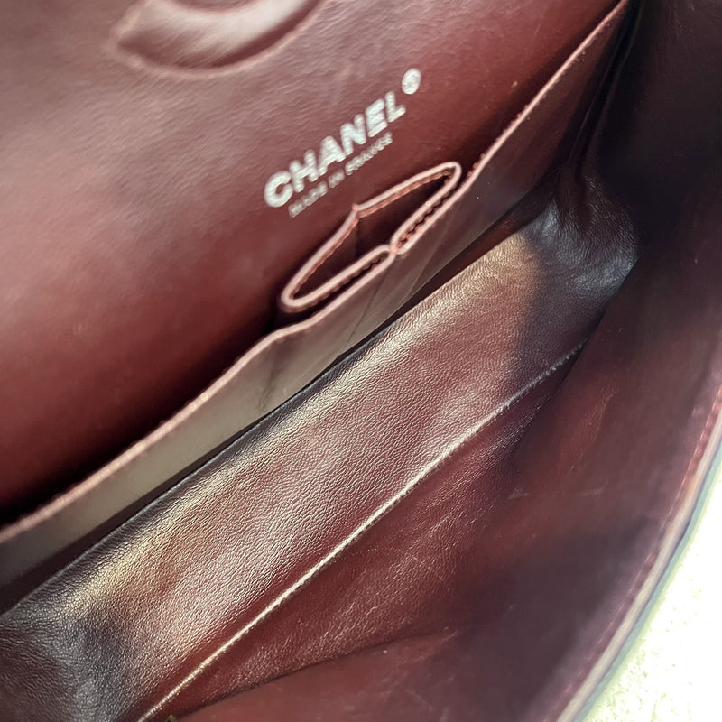 Chanel Medium Classic Flap CF in Black Caviar and SHW