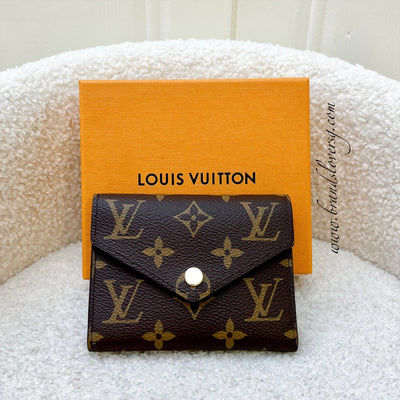 LV Victorine Wallet in Monogram Canvas and GHW