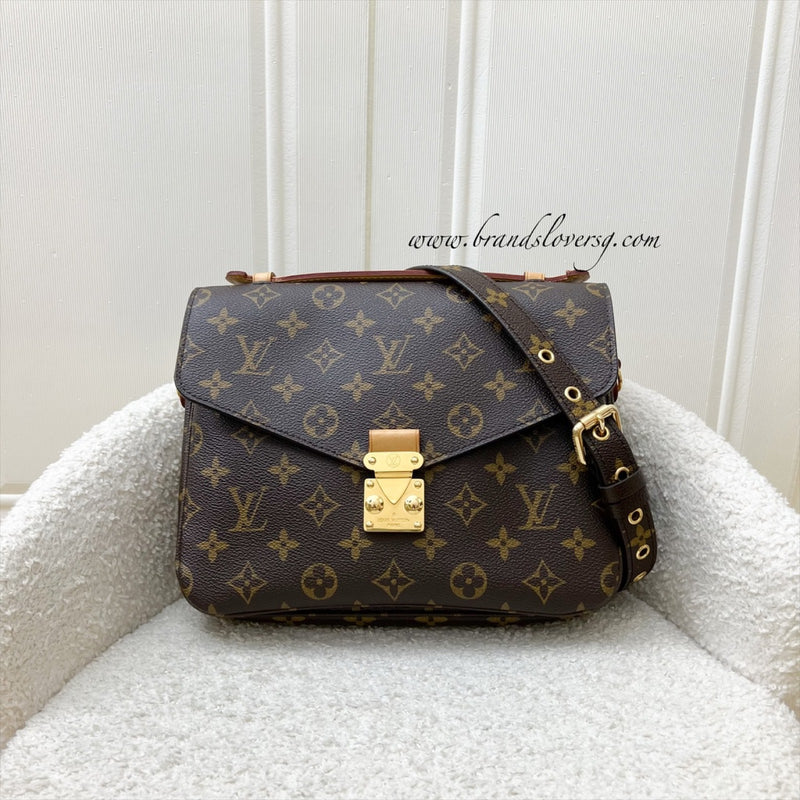 LV Pochette Metis in Monogram Canvas and GHW (Model: M40780)