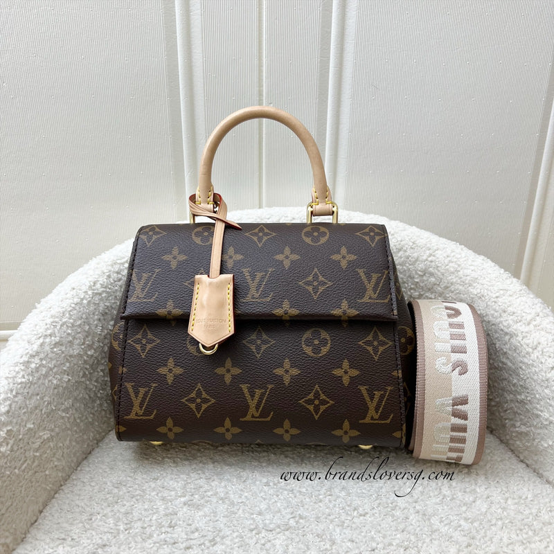 LV Cluny Mini in Monogram Canvas and GHW (Model: M46055)