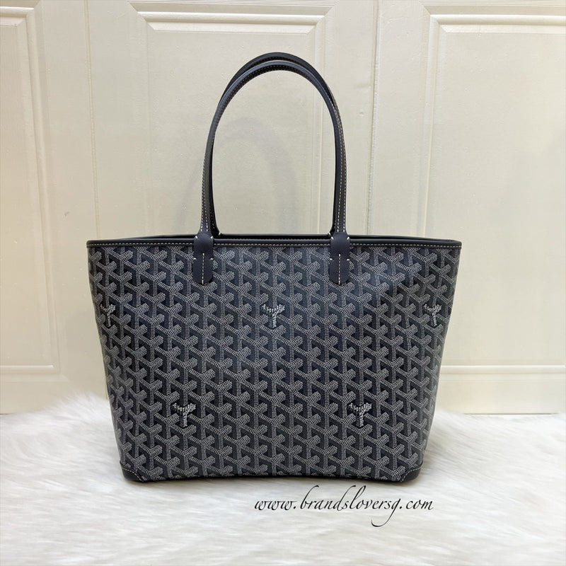 [Sep 2025] Goyard Artois PM Tote in Grey Signature Goyardine Canvas