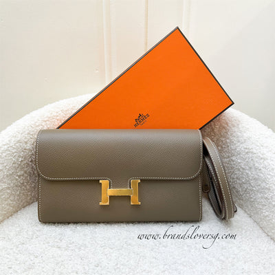 Hermes Constance To Go in Etoupe Epsom Leather and GHW