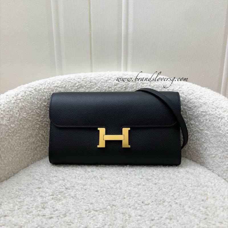 Hermes Constance to Go CTG in Noir Black Epsom Leather and GHW