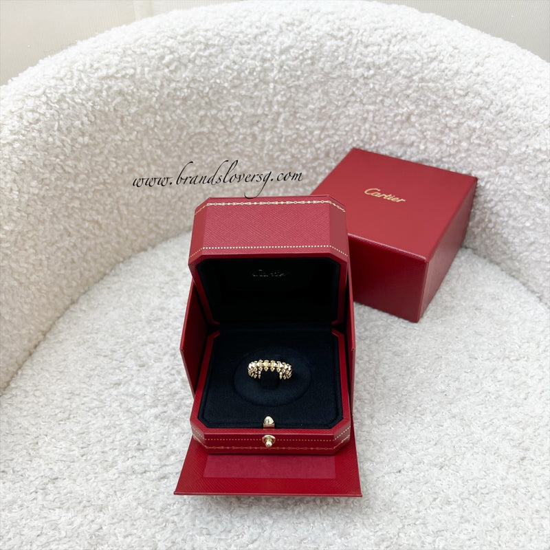 Cartier Clash de Cartier Small Model Ring in 18K Yellow Gold Sz 50