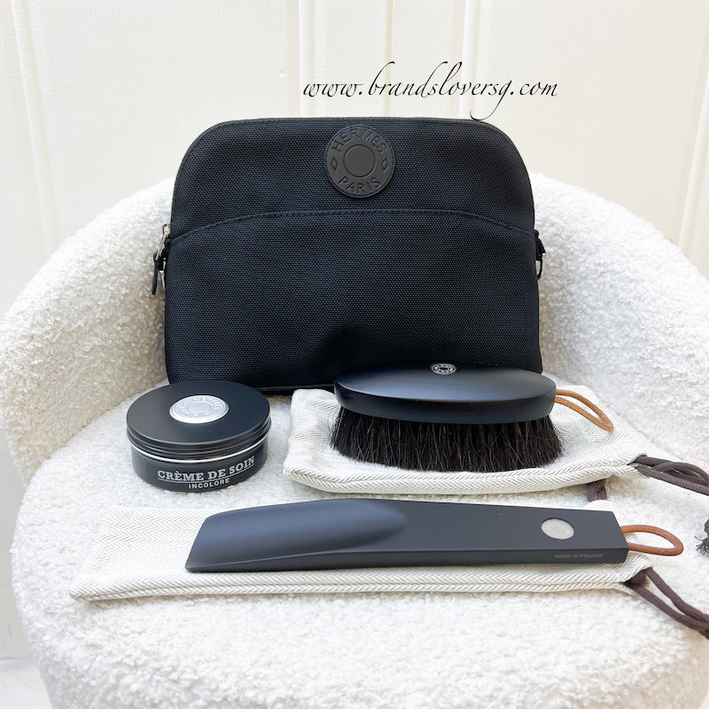 Hermes Maintenance Kit with Black Canvas Pouch